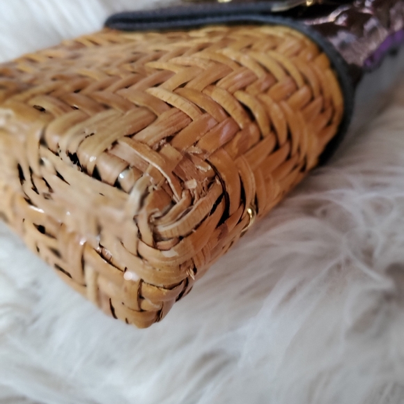 Tory Burch Rattan Clutch - Picture 6 of 7